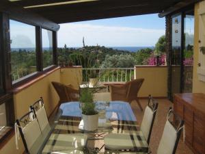 Loggia mit Meersicht