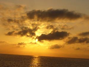 Sonnenuntergang am Strand