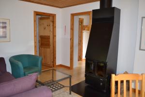 Wohnraum mit Kamin