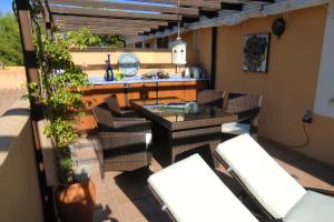 Die große sonnige Dachterrasse 'VITA'