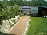 Ferienwohnung am Malchower See - Wassergrundst�ck mit eigenem Bootssteg.