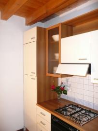 Wohnzimmer mit Kueche