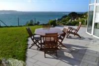 Lichtvollen Wohnzimmer  mit Terrasse und breiten Meeresblick, 3 Schlafzimmern ideal bis 6 Personen