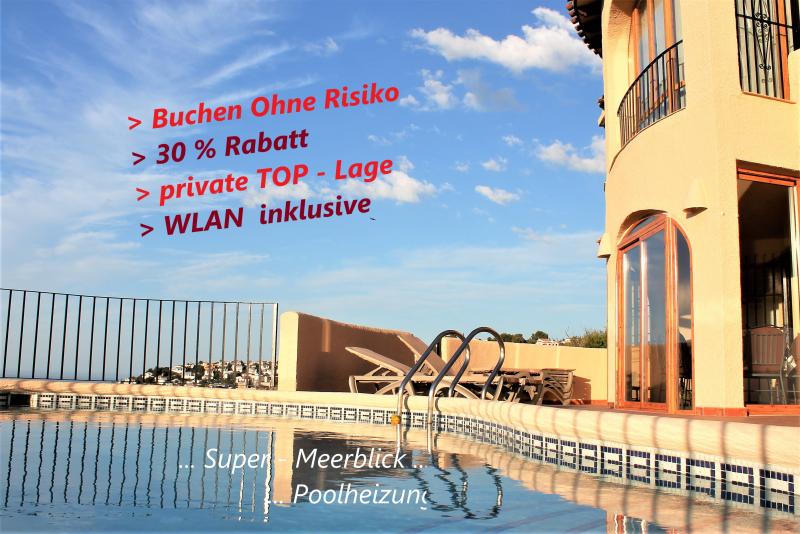 Ferienhaus bei Denia mit beheizbarem Pool an der Costa Blanca