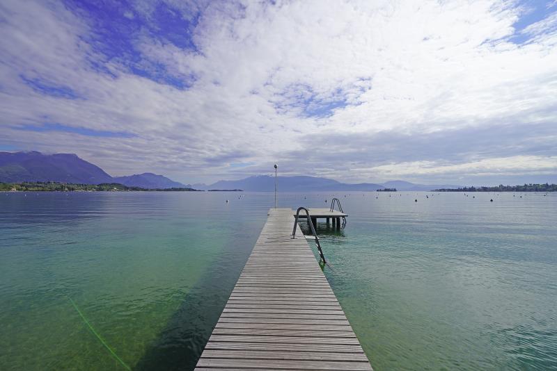 Ferienwohnung im 1. Stock in Ferienanlage am Strand in Manerba del Garda, Italien Gardasee zu mieten