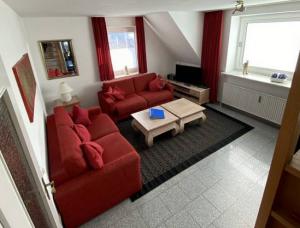 FEWO 3 OG: Wohnraum mit Schlafsofa