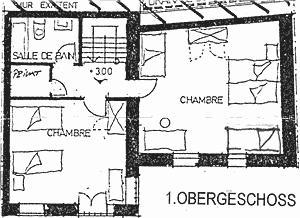 Grundriss 1. Obergeschoss