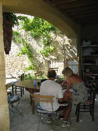 Garten - Unter der Arcade