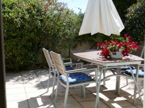 Terrassenblick aus dem Wohnraum