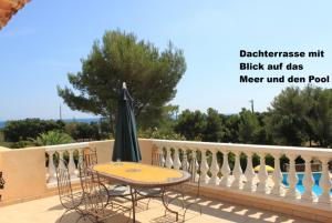 Dachterrasse mit Meerblick