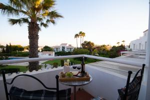 Balkon vom Honeymoon-Zimmer