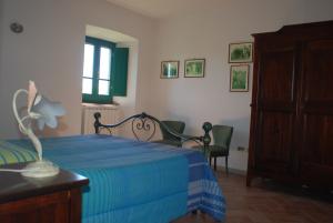 die grüne Schlafzimmer