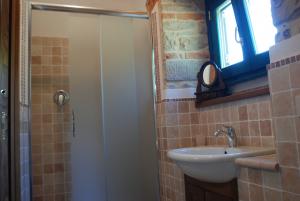 im Erdgeschoss Badezimmer