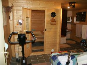 Fitnessraum mit Sauna