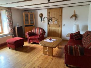 Wohnzimmer mit Schwedenofen