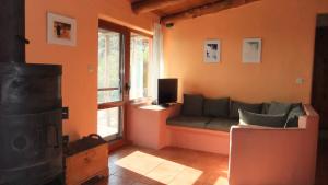 Sitzecke mit Blick aufs Meer