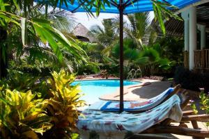 Terrasse am Pool