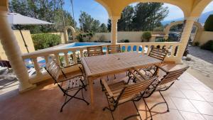 Überdachte Terrasse