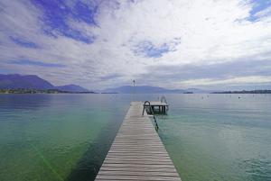 Ferienwohnung im 1. Stock in Ferienanlage am Strand in Manerba del Garda, Italien Gardasee zu mieten