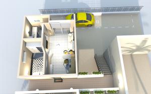 3D Ansicht der Wohnung