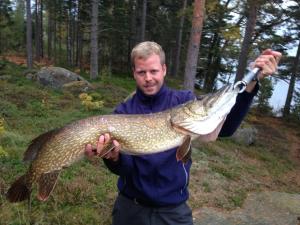 Ein Hecht mit dem Gewicht von 8 Kilo!