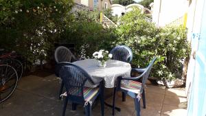 Hintere Terrasse, Sitzgruppe