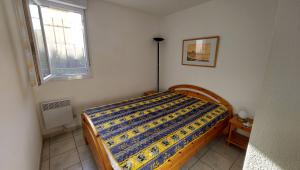 Schlafzimmer 1 mit Doppelbett im EG