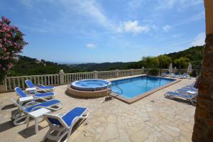 Ferienhaus Casa Pollino mit herrlichem Meerblick, privatem Pool in Lloret de Mar, Costa Brava mieten
