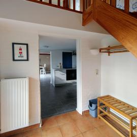 Blick Eingang-Küche-Wohnzimmer - Lütte Deern