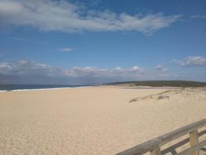 Strand , Kilometerweit