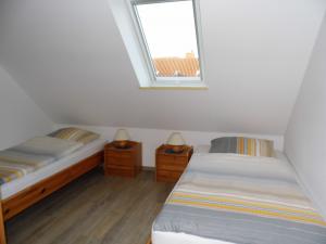 Ferienwohnung West -Schlafzimmer