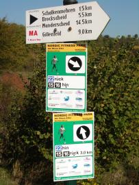 Sprotliche Vielfalt - Nordic-Walking-Parcour