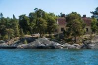 Zu mieten: Großes Ferienhaus auf Landgut auf einer Insel in der Nähe von Stockholm in Schweden