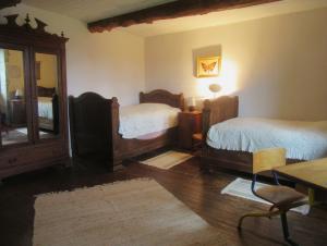Schlafzimmer mit 2 Kojenbetten 120cm
