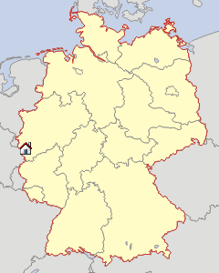 Lageskizze Nordrhein-Westfalen