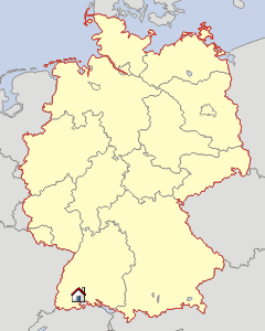 Lageskizze Bayern