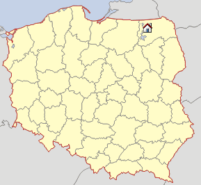 Lageskizze Masuren-Ostpolen