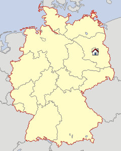 Lageskizze Berlin / Brandenburg