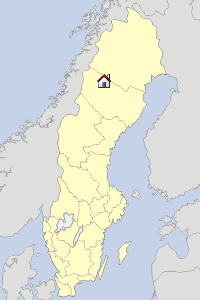 Lageskizze Nordschweden