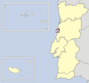 Lageskizze Zentral-Portugal- Costa de Prata