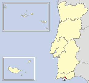 Lageskizze Algarve