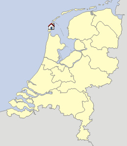 Lageskizze  INSELN - Ameland, Texel...