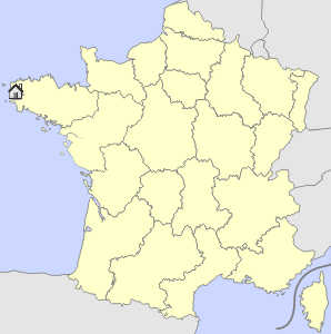 Lageskizze Bretagne