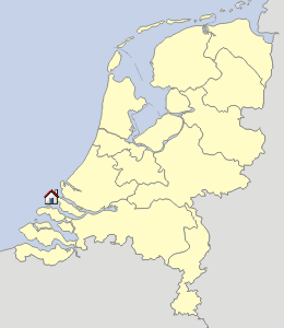 Lageskizze Süd-Holland