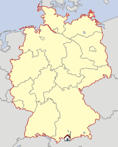 Lageskizze Bayern