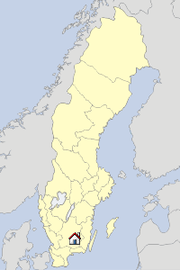 Lageskizze Småland
