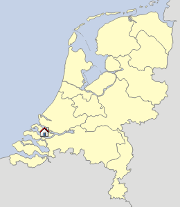 Lageskizze Süd-Holland
