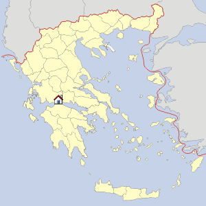 Lageskizze Thessalien & Zentral-Griechenland