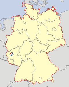 Lageskizze Rheinland-Pfalz